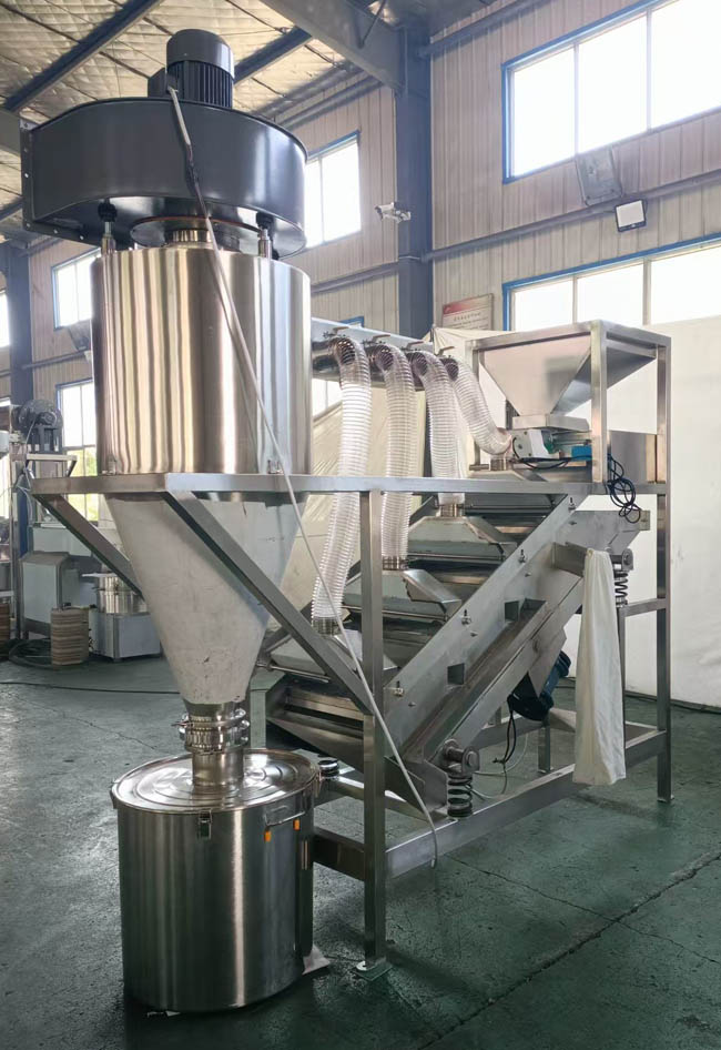 Cocoa Bean Peeling (Winnowing) Machine